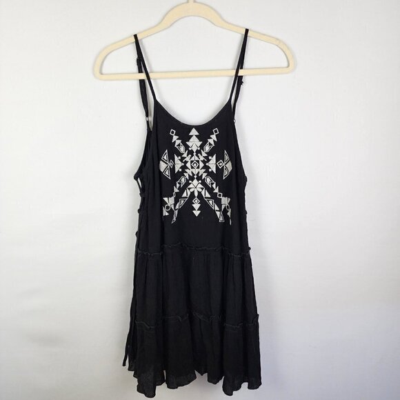 Mieeion Aztec Embroidered Dress S - Picture 3 of 7